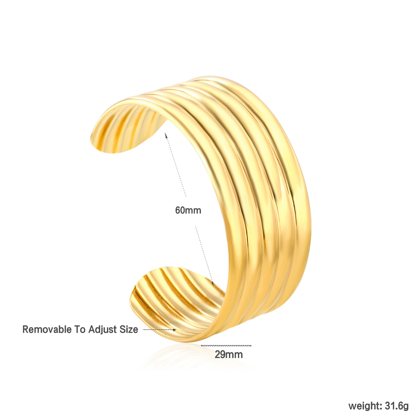 Goldmine bangle