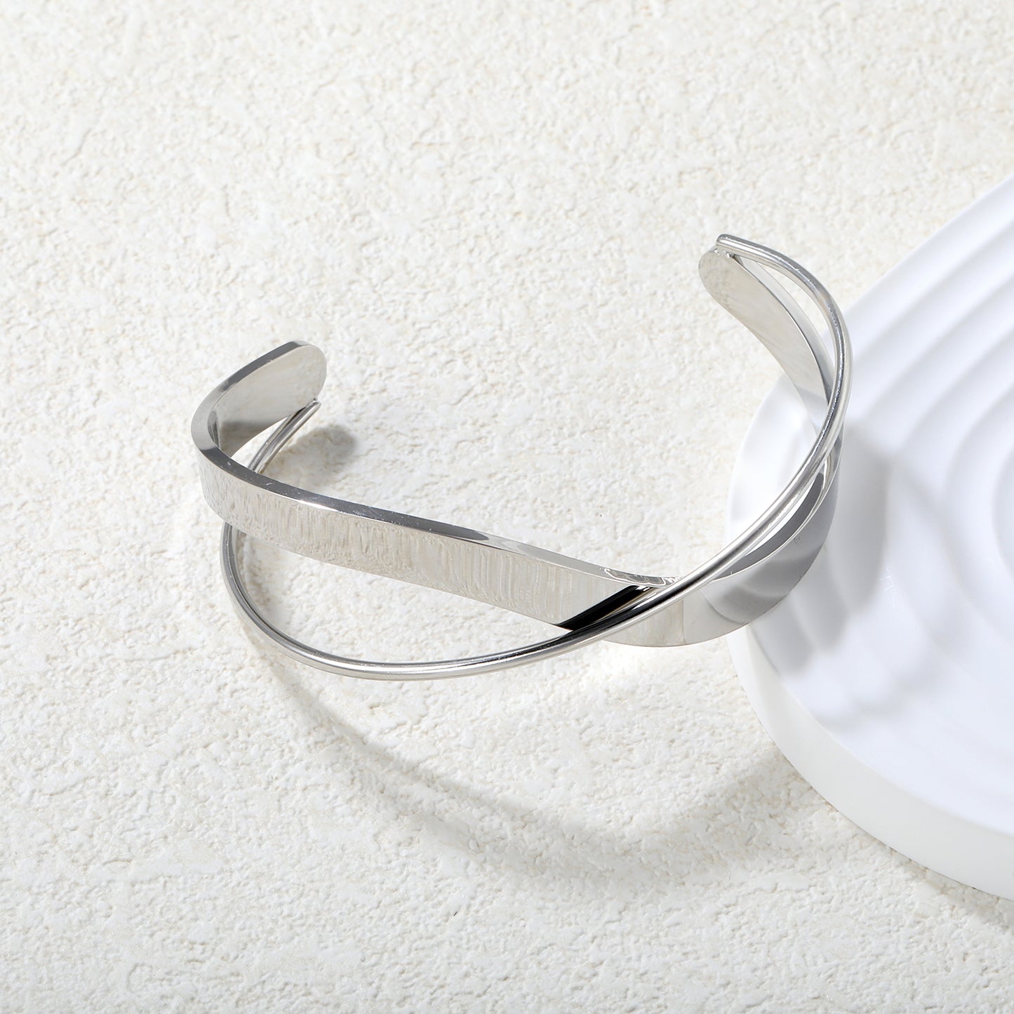 silver baigein bangle