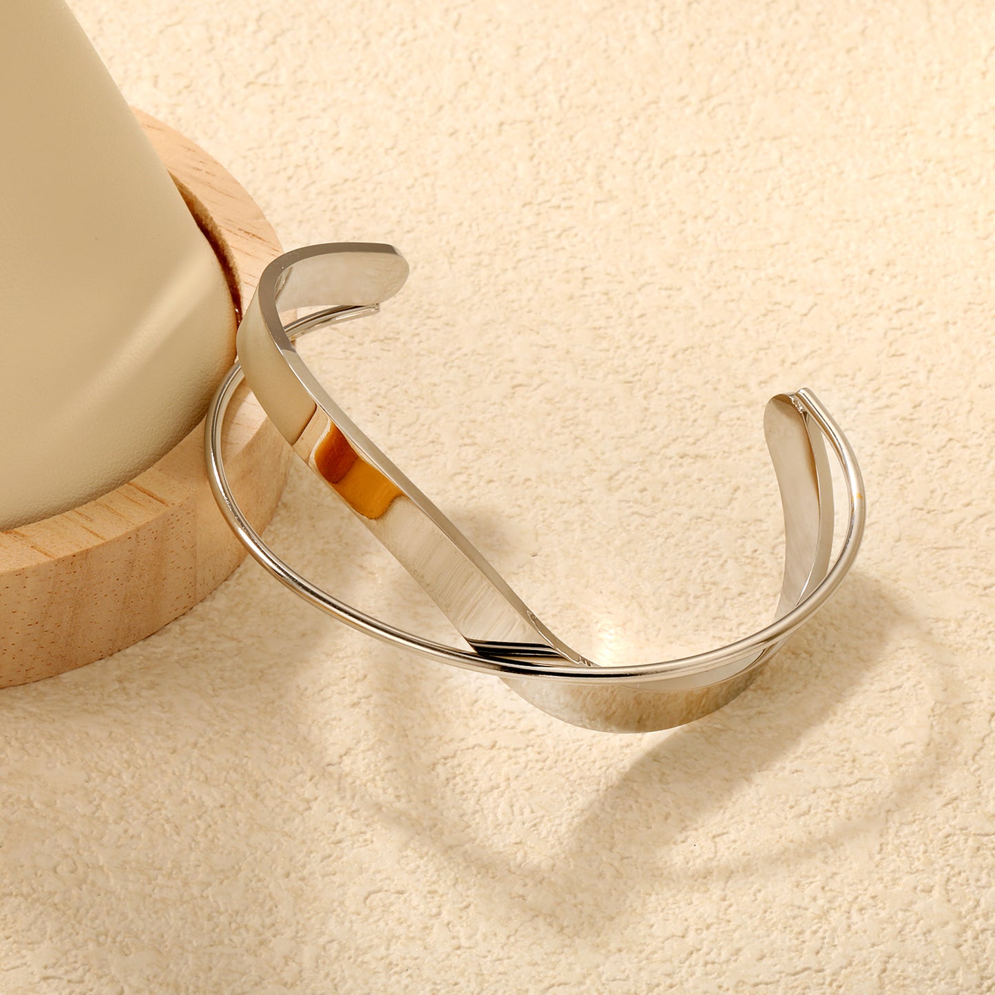 silver baigein bangle