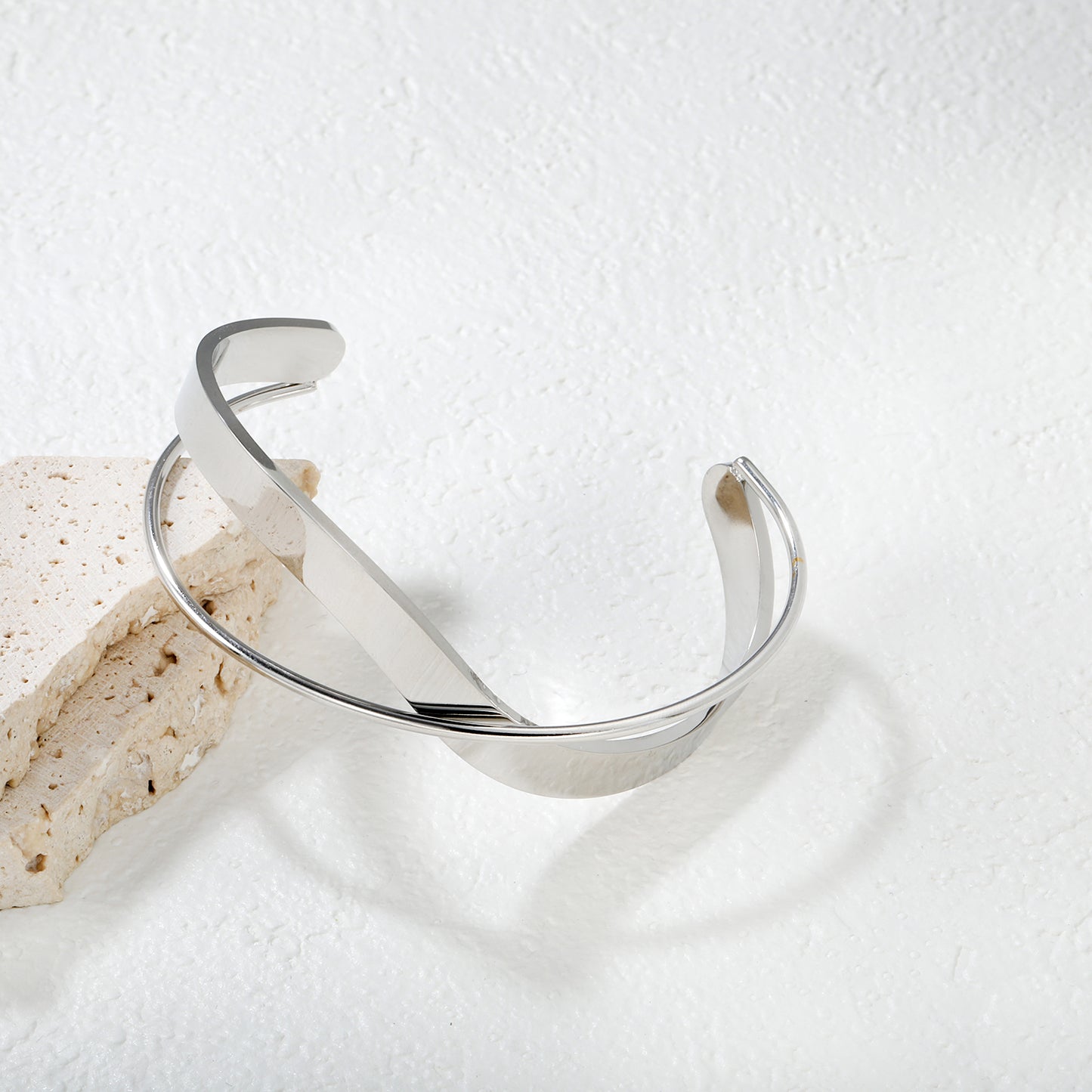 silver baigein bangle